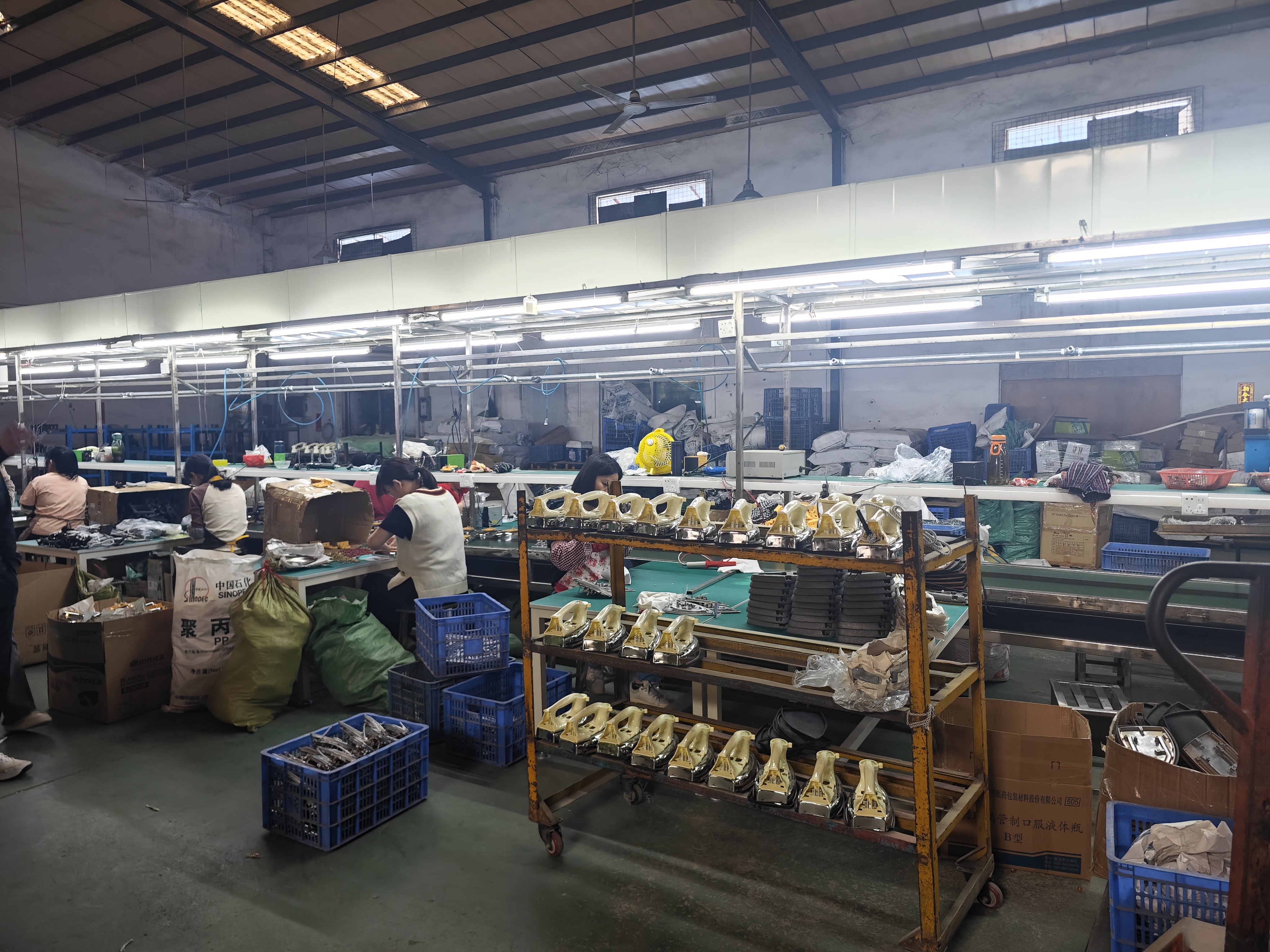 Upgraded Production Line for Better Efficiency & Comfort